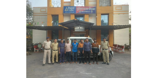 खदान से डीजल चोरी करने वाले 6 आरोपी पर पुलिस का शिकंजा